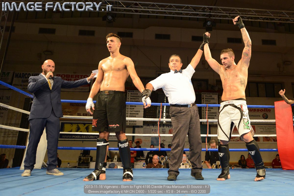 2013-11-16 Vigevano - Born to Fight 4195 Davide Frau-Marouan El Soussi - K1